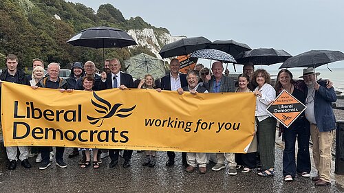 East Kent Lib Dems in St Margaret's Bay