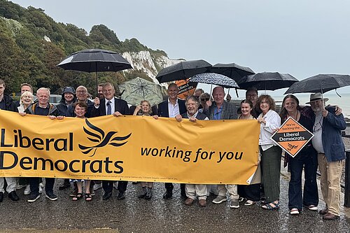 East Kent Lib Dems in St Margaret's Bay