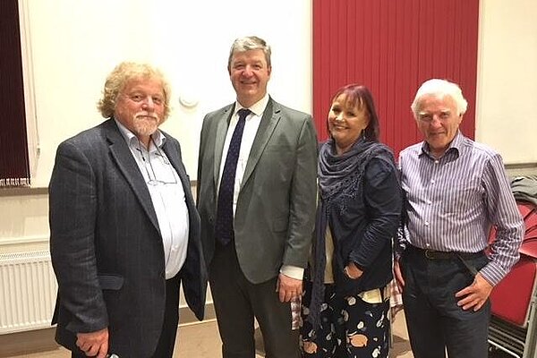 Councillors with Alistair Carmichael Councillors with Alistair Carmichael